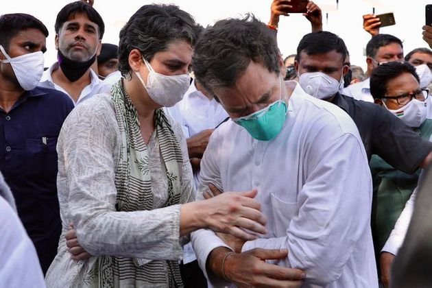 Rahul And Priyanka Gandhi Arrested For Breaking Hathras Locked Down Rule - SurgeZirc India